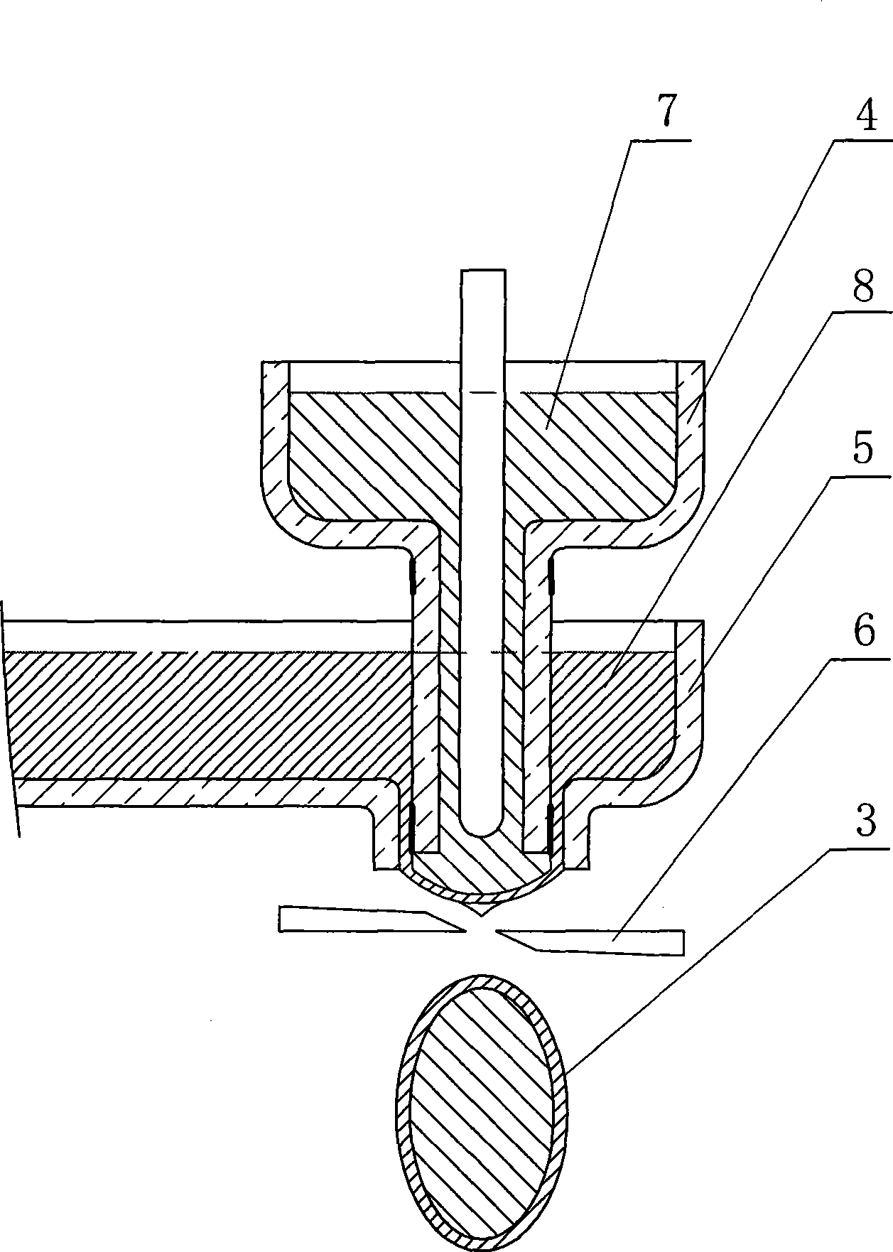 Laminated toughened glass insulator and preparation method thereof