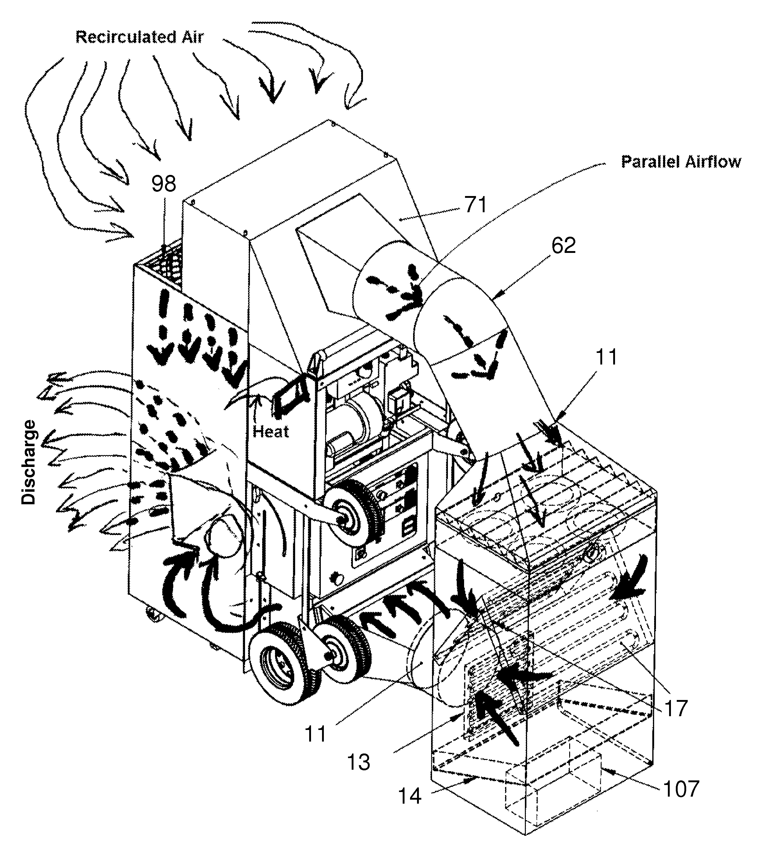 Multi-Component System for Treating Enclosed Environments