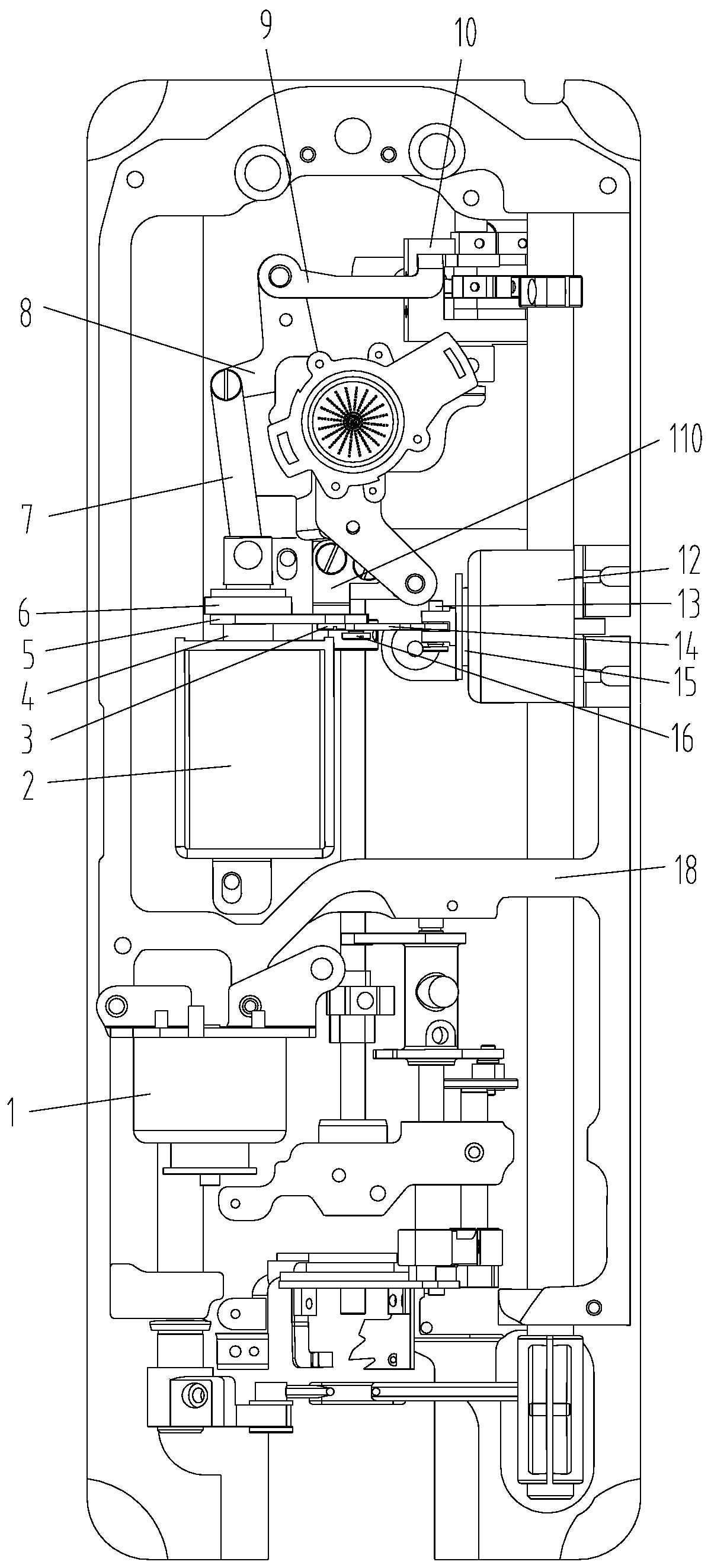 a sewing machine