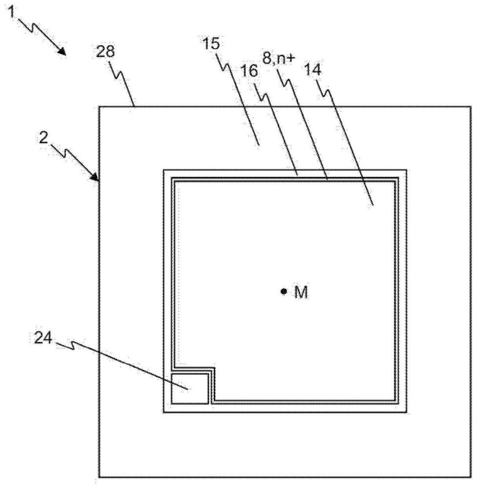 Thyristor with semiconductor body