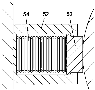 A dust-proof pipeline support device
