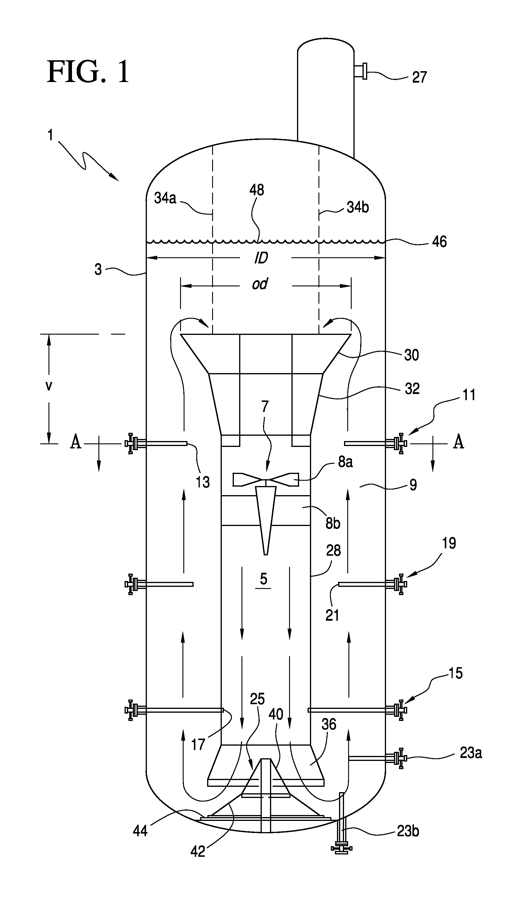 Crystallizer and method for producing phenol-bpa adduct crystals