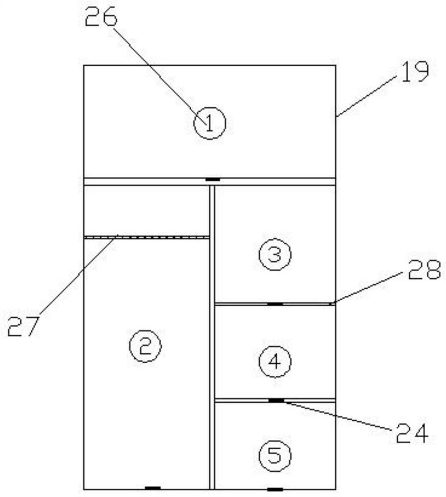 Intelligent wardrobe facilitating classified storage of clothes