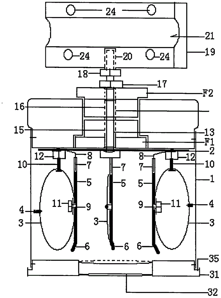 Rural power grid transforming and upgrading project T contact elliptical flat elastic ring type special connector