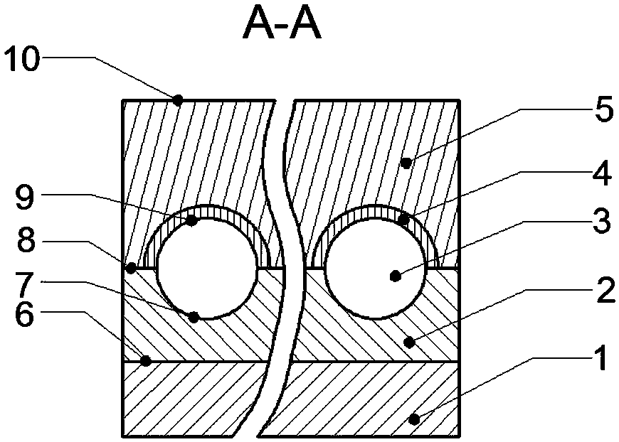 Arc Additive Manufacturing Method for Conformal Cooling Channel with Circular Section