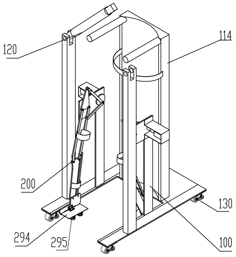 A rehabilitation training device for neurology and its use method