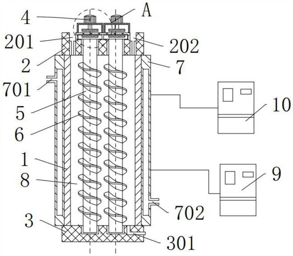 High-shear mixing tubular reactor