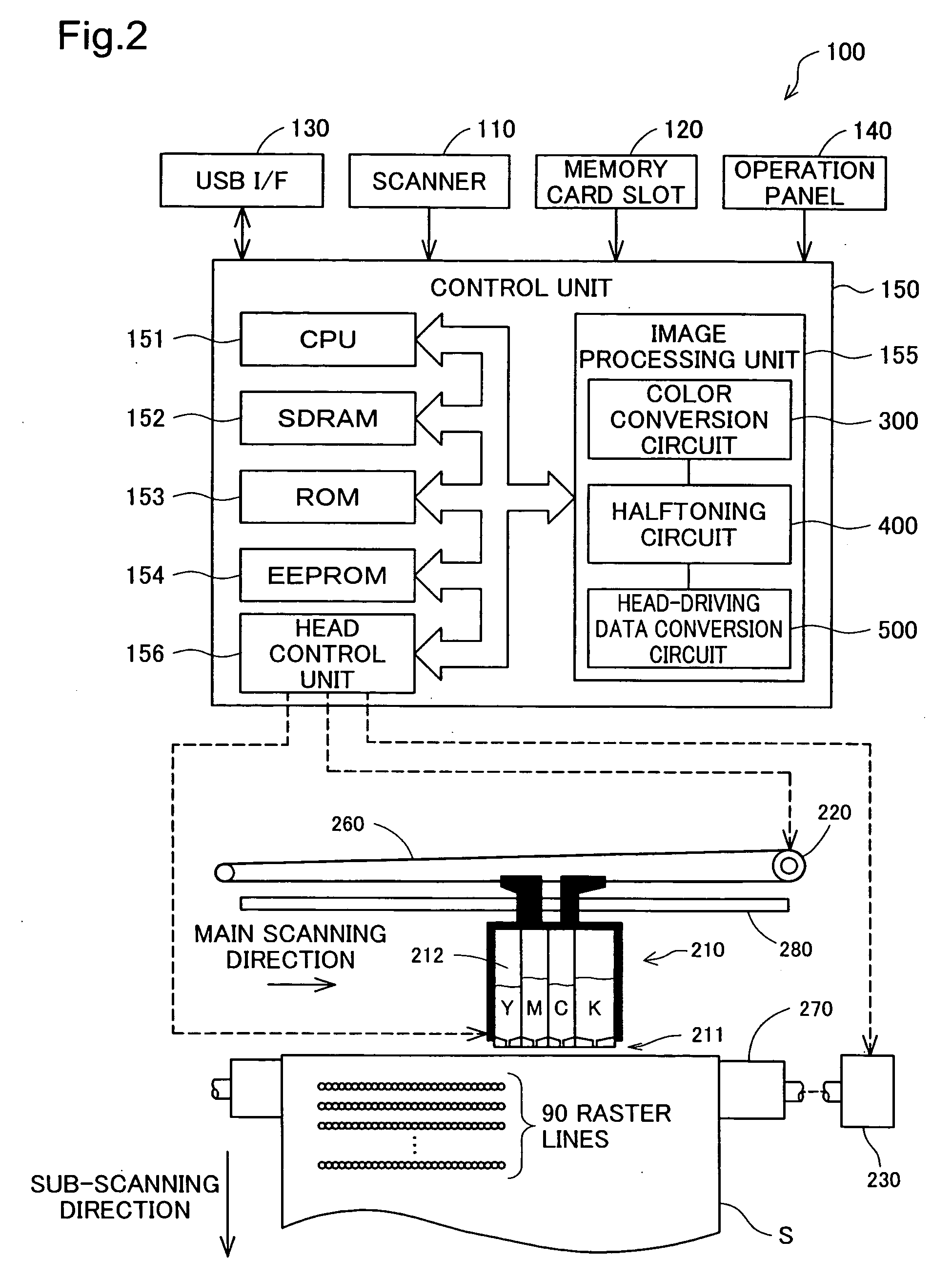 Image output apparatus
