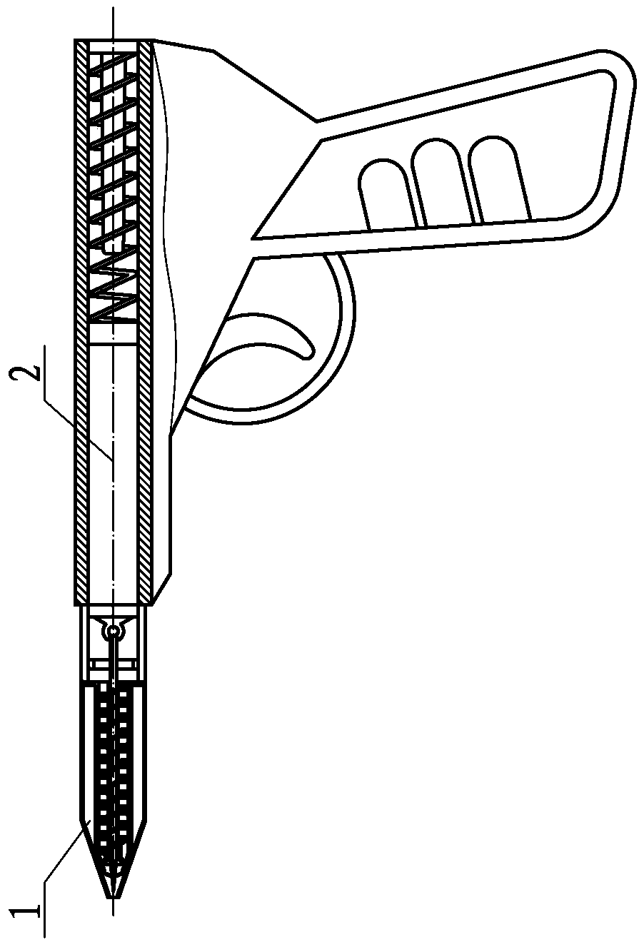 A kind of fire acupuncture therapy instrument