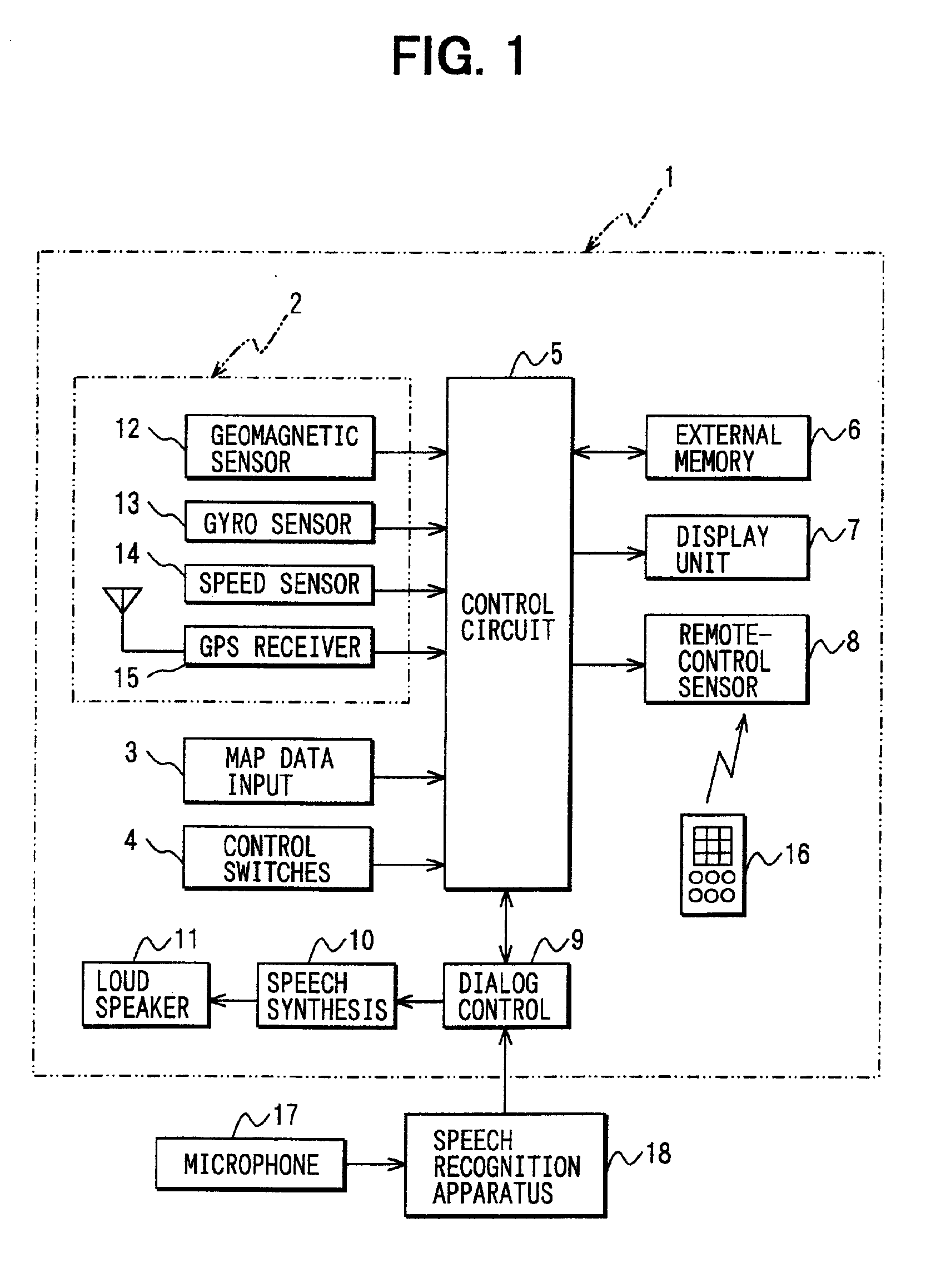 Speech recognition apparatus and method using two opposite words