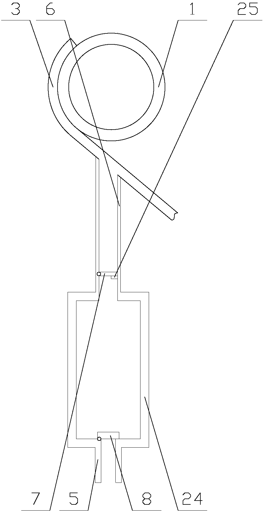 Safe and reliable connection-stable intelligent VR handle