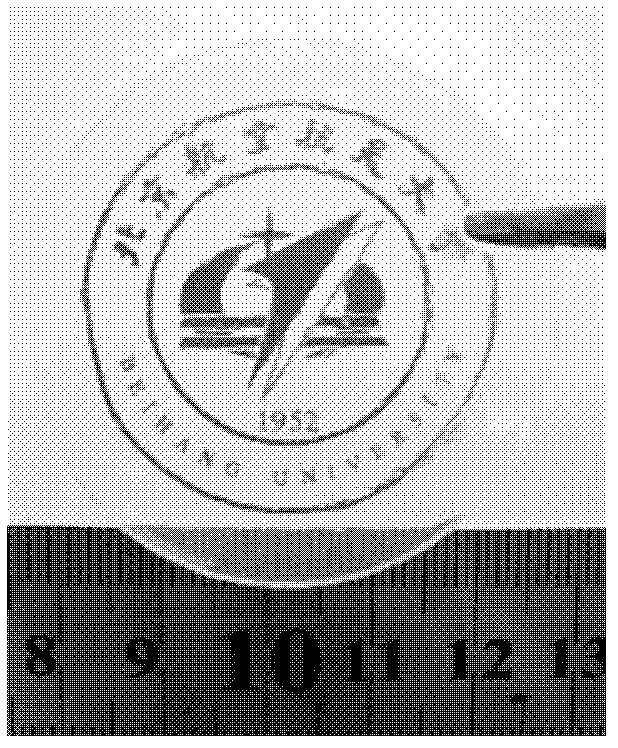 Preparing method of biomimetic laminated high-strength composite hydrogel film