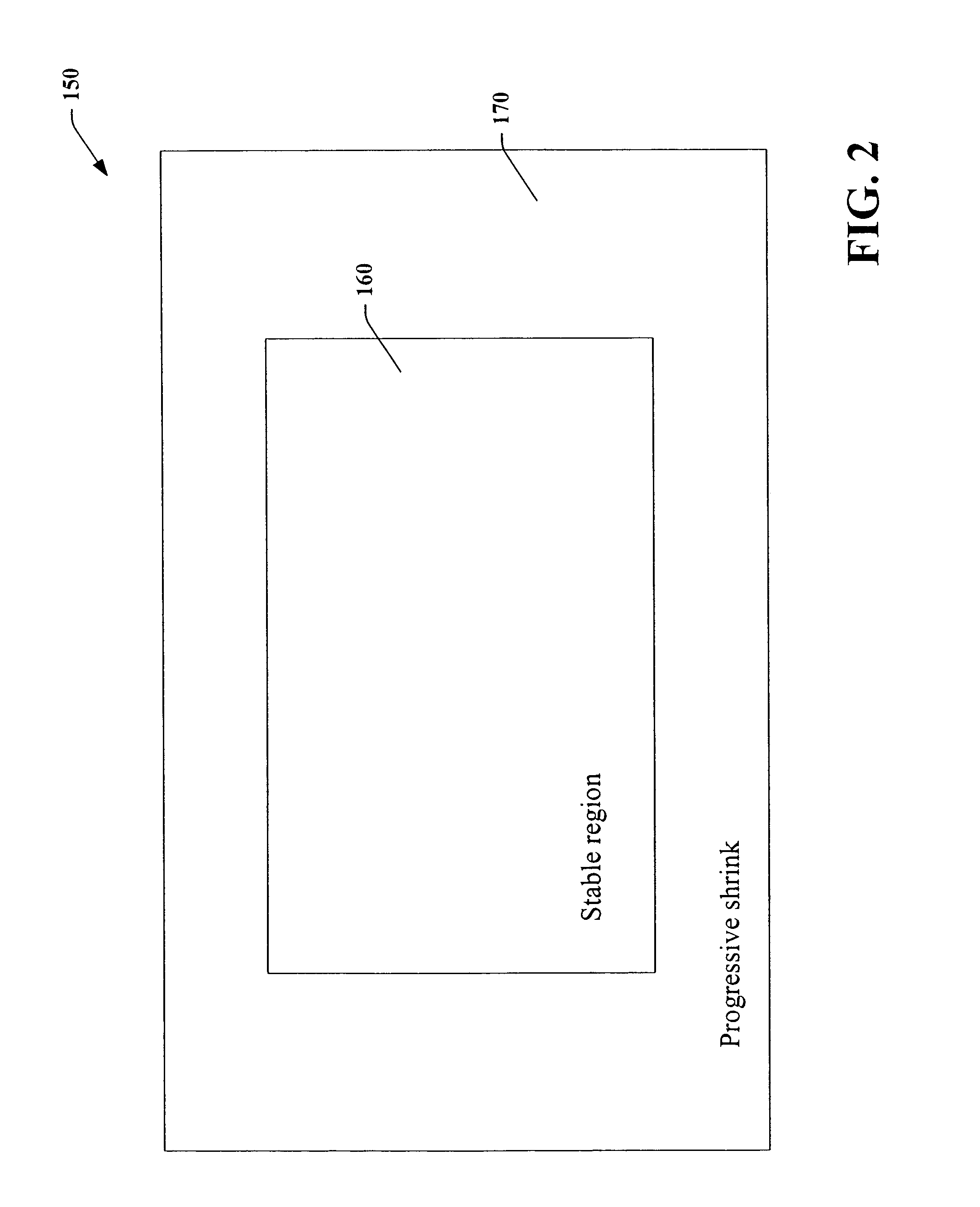 System and method that facilitates computer desktop use via scaling of displayed objects with shifts to the periphery