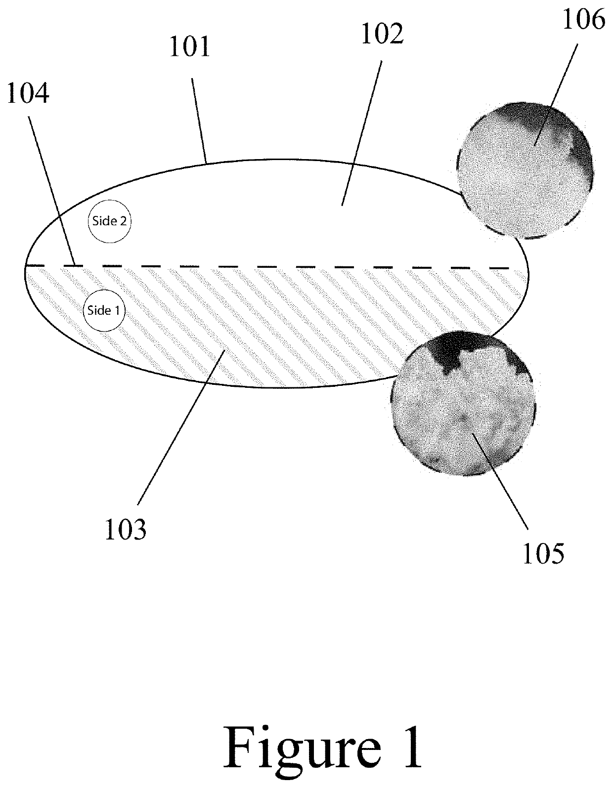 Dual-sided hybrid material pillow