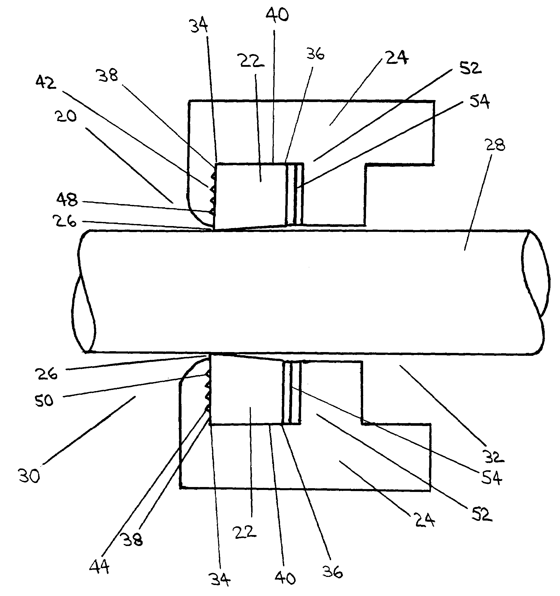 Seal assembly for limiting movement of a seal within a seal housing