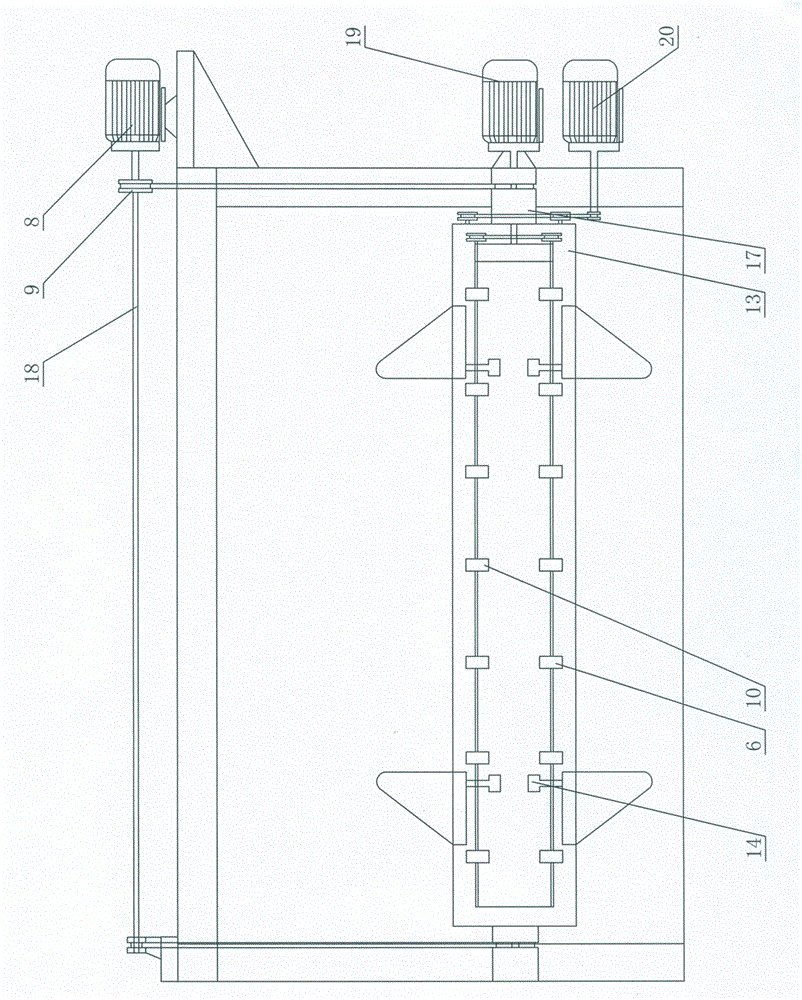 Steel plate overturning mechanism