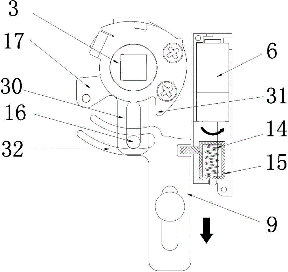 Electronic lock with double-motor structure