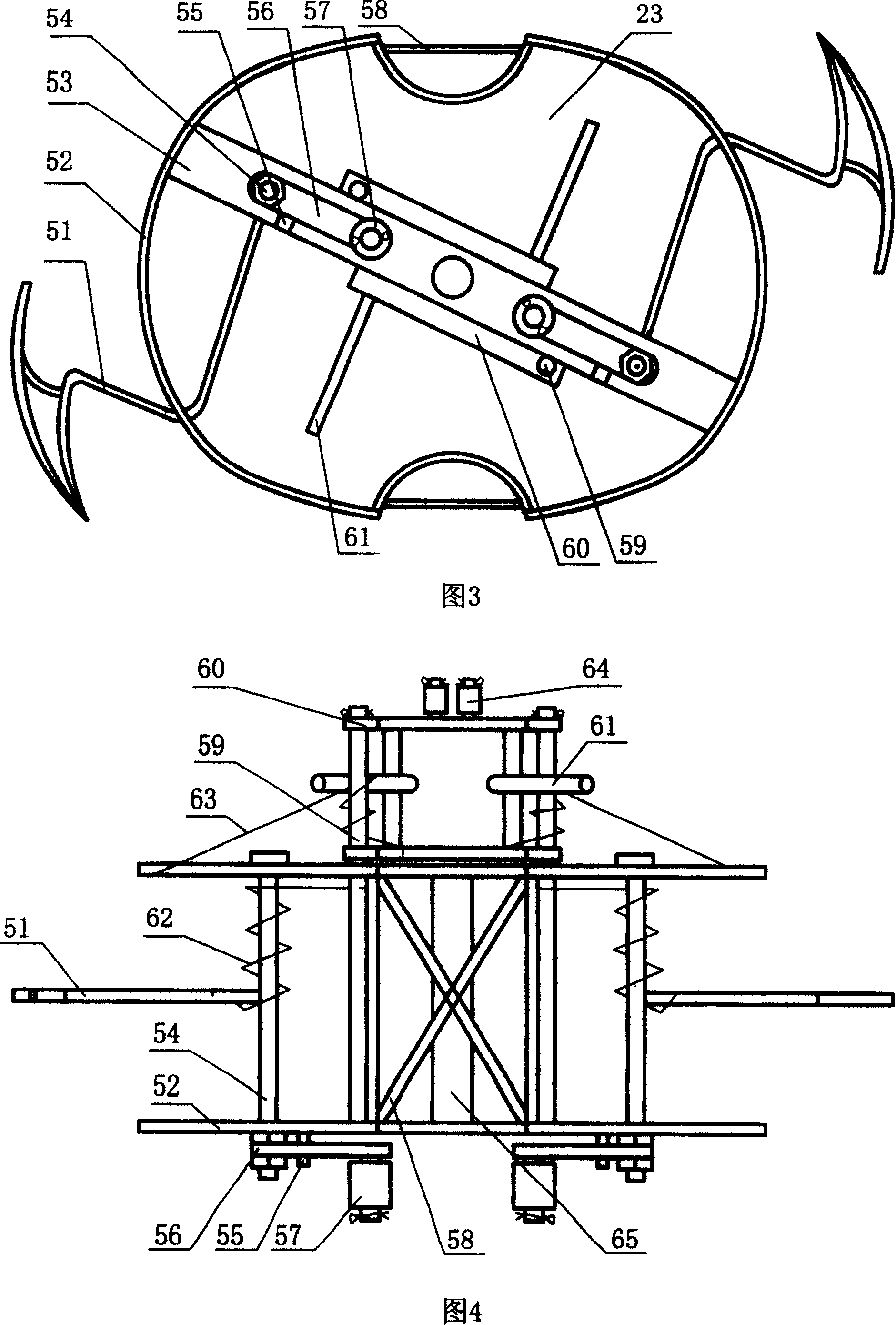 Automatic bionic transplanting machine