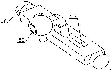 Closestool auxiliary device for male with two amputated legs