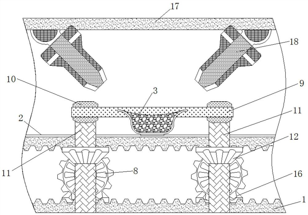 Ceramic uniform glazing structure utilizing Lenz's law