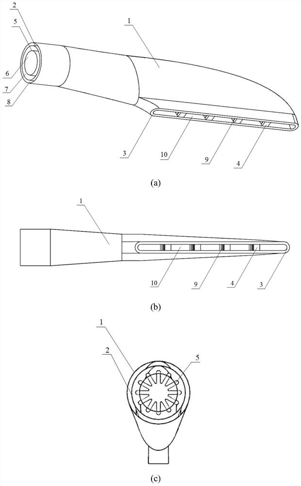 A Double-layer Cooling Mixing Tube Ejection Infrared Suppressor