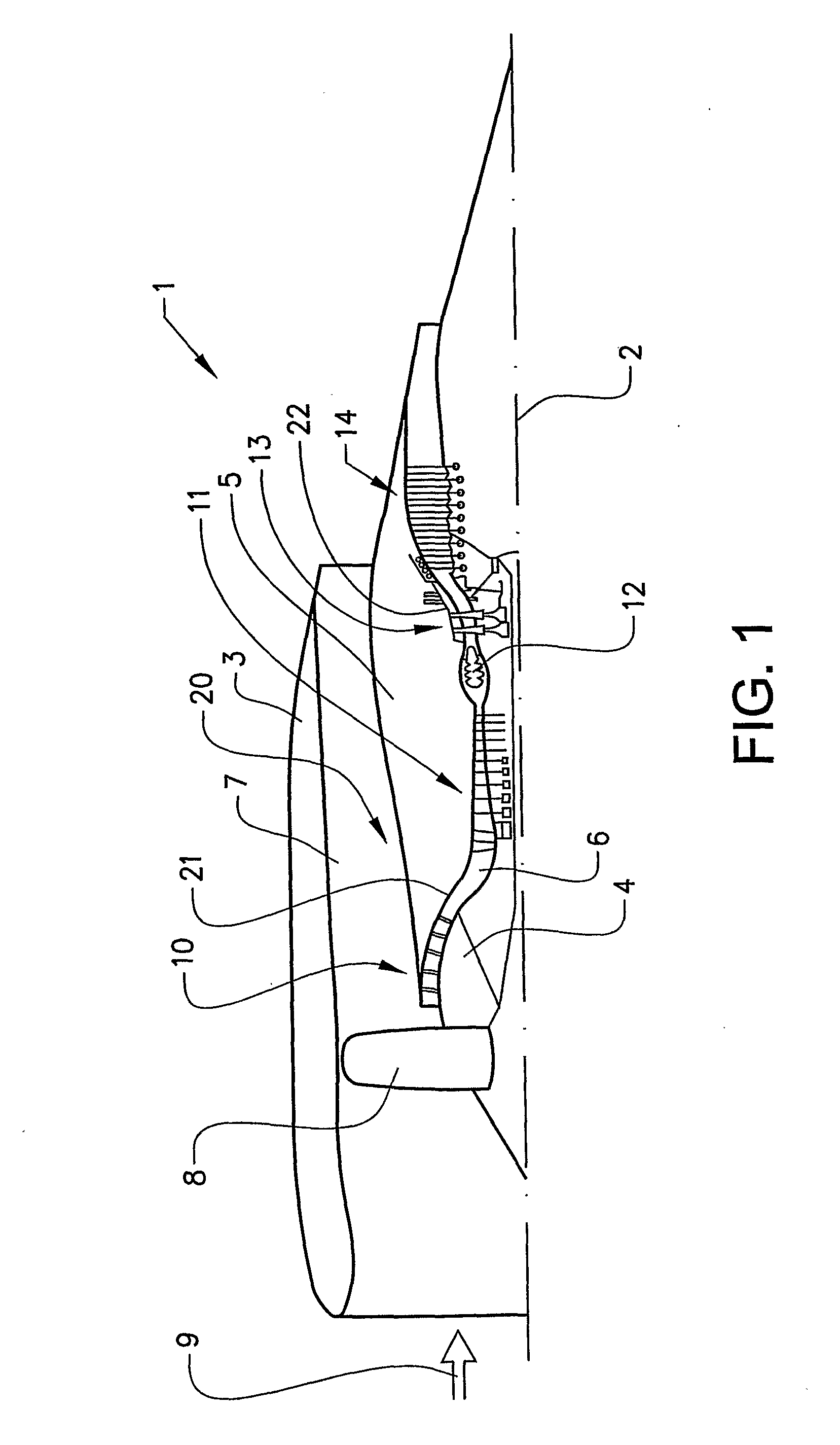 Bearing Support Structure and a Gas Turbine Engine Comprising the Bearing Support Structure