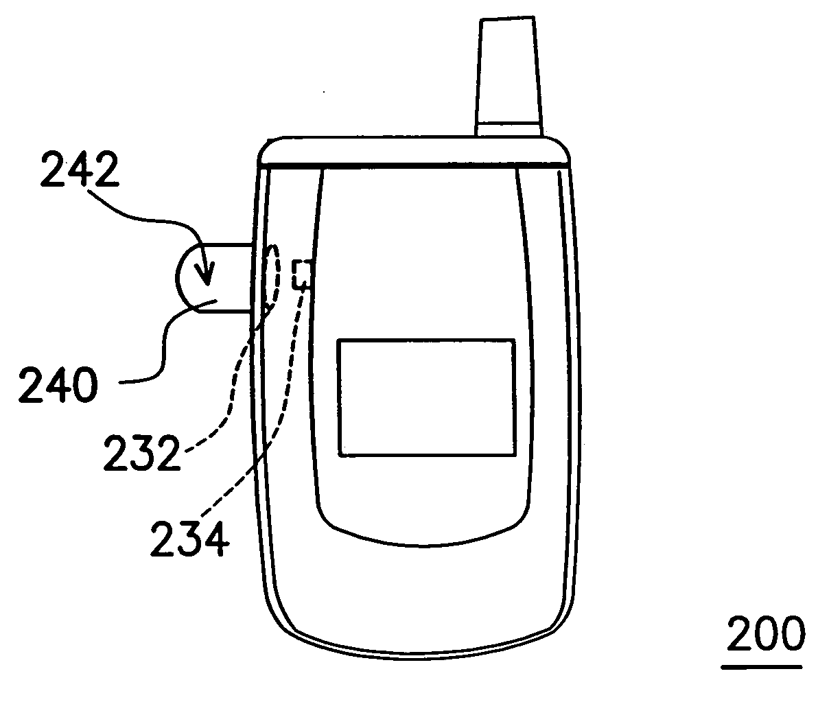 Handheld electronic device having a rotatable image-capturing device