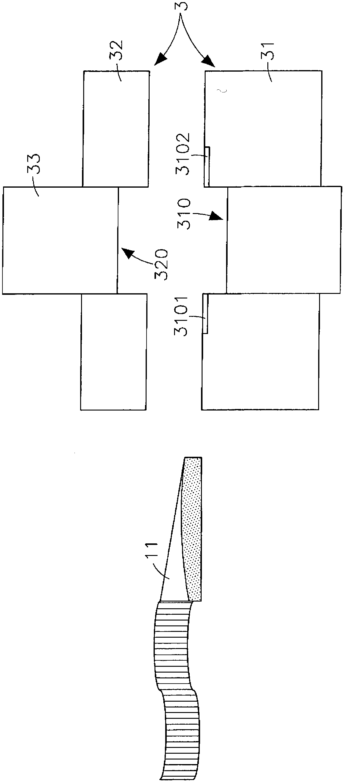 Shaping method of inductance element