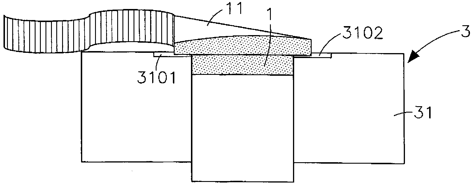 Shaping method of inductance element