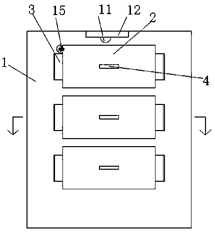 Storage rack device for articles