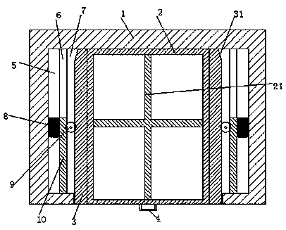 Storage rack device for articles