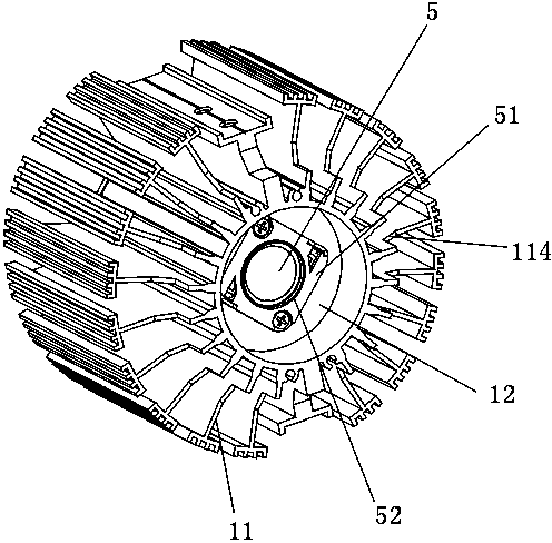 Heat radiator of light emitting diode (LED) lamp