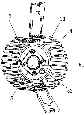 Heat radiator of light emitting diode (LED) lamp