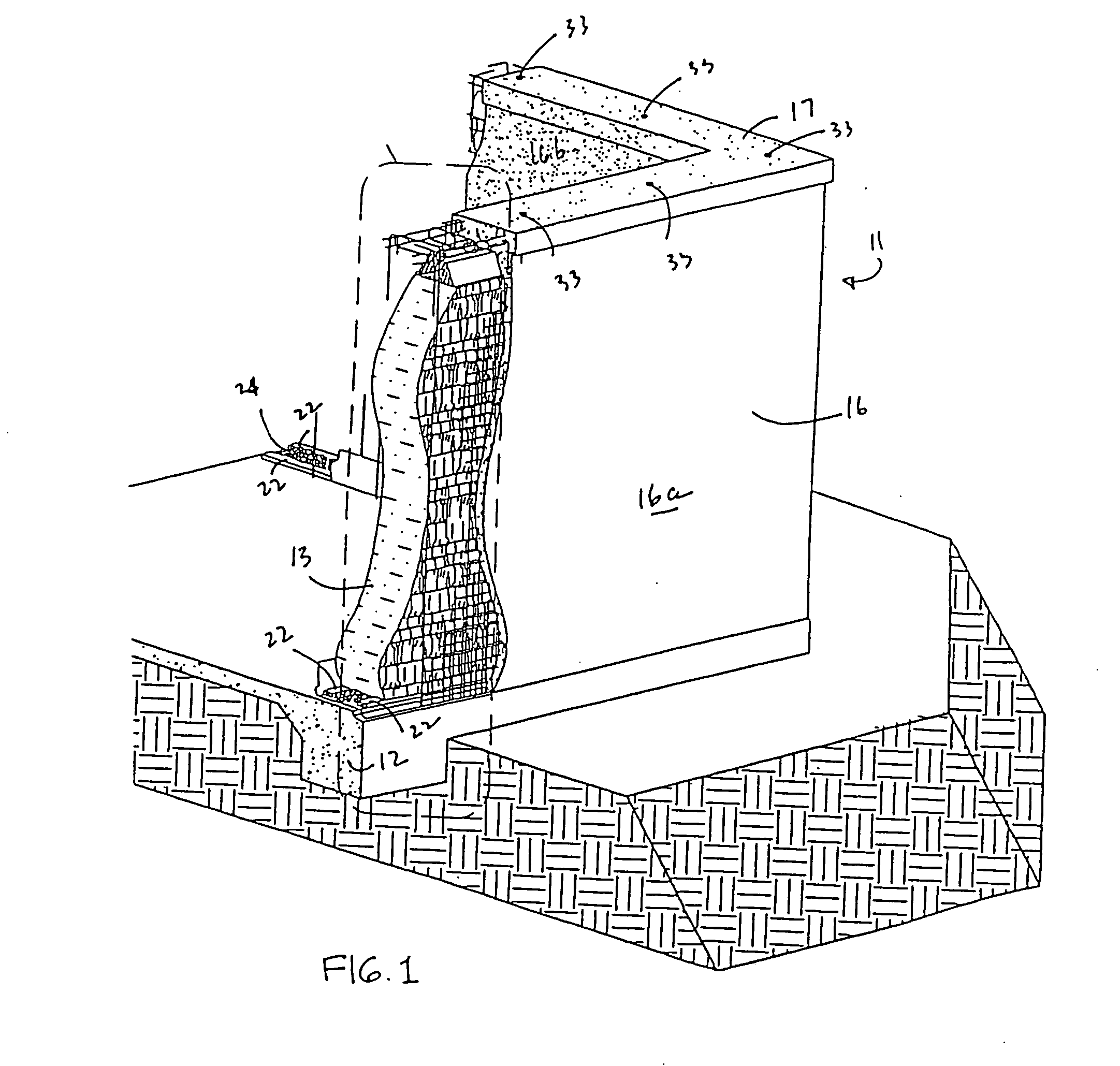 Methods and apparatus for controlling moisture in straw bale core walls
