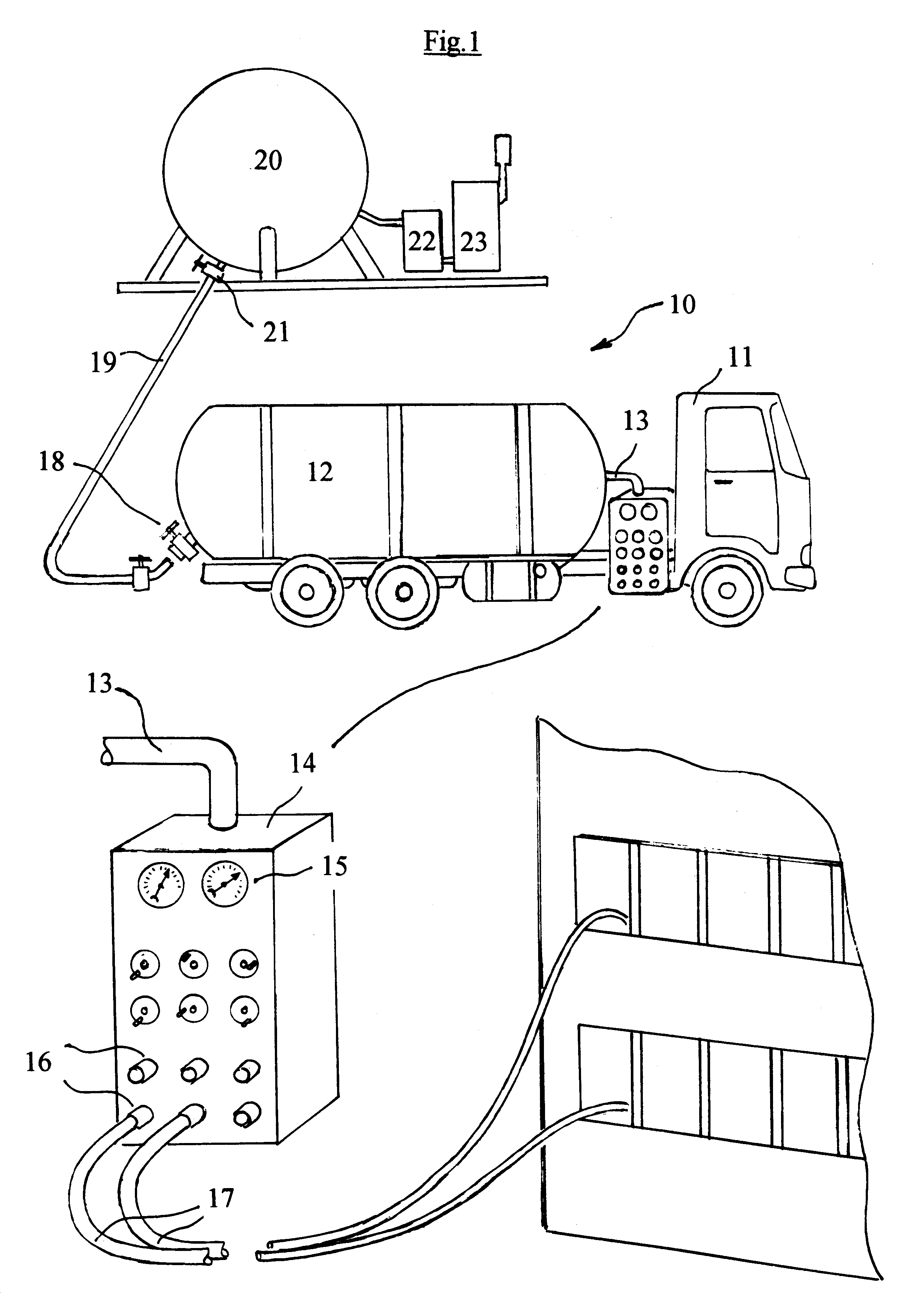 Mobile firefighting systems with breathable hypoxic fire extinguishing compositions for human occupied environments