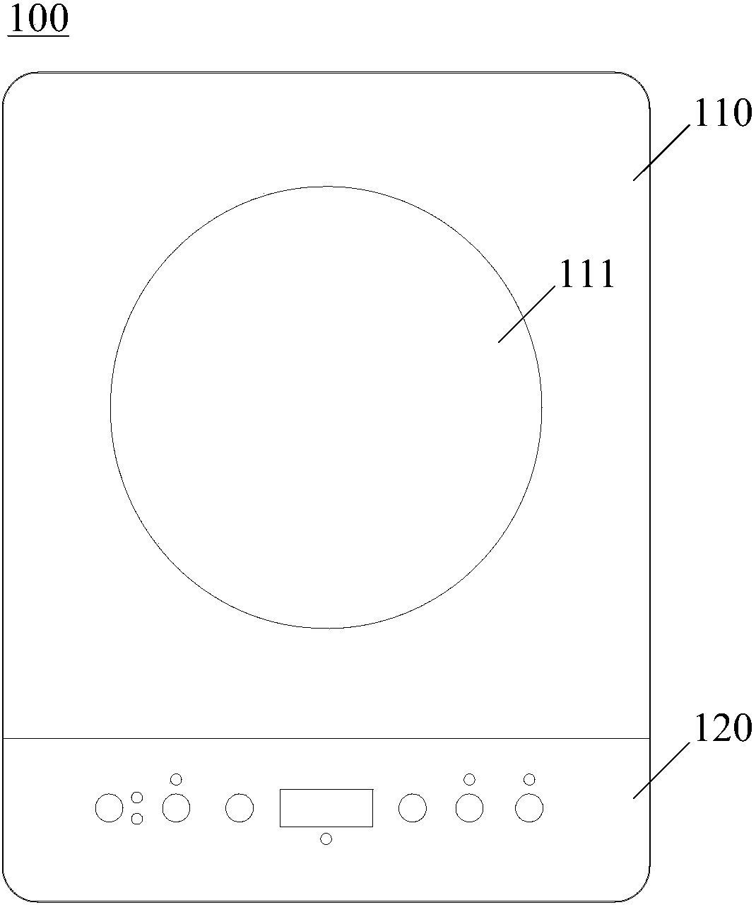 Electromagnetic heating cooking utensil and pot offset detection method and device thereof