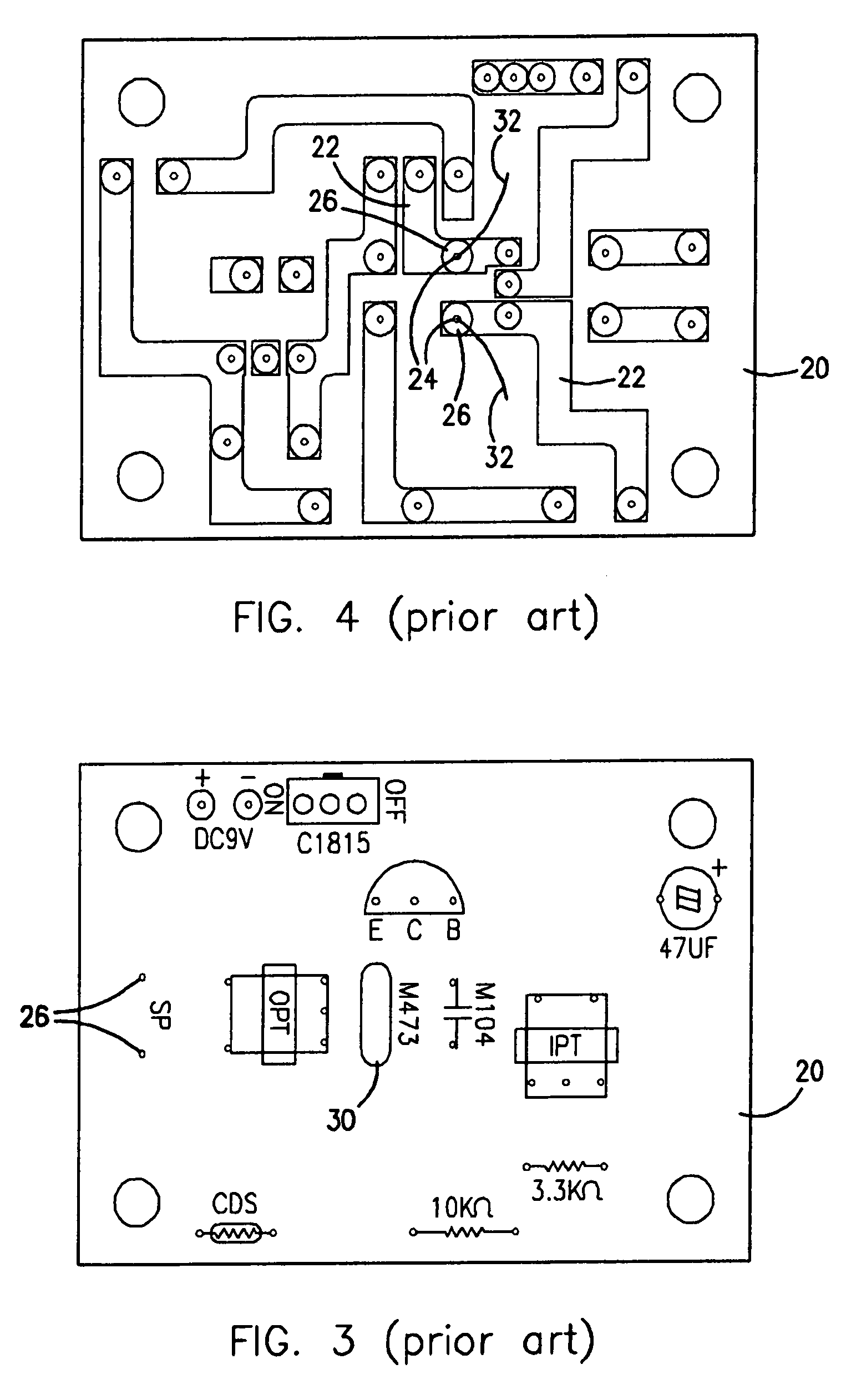 Magnetic component connector, circuit boards for use therewith, and kits for building and designing circuits