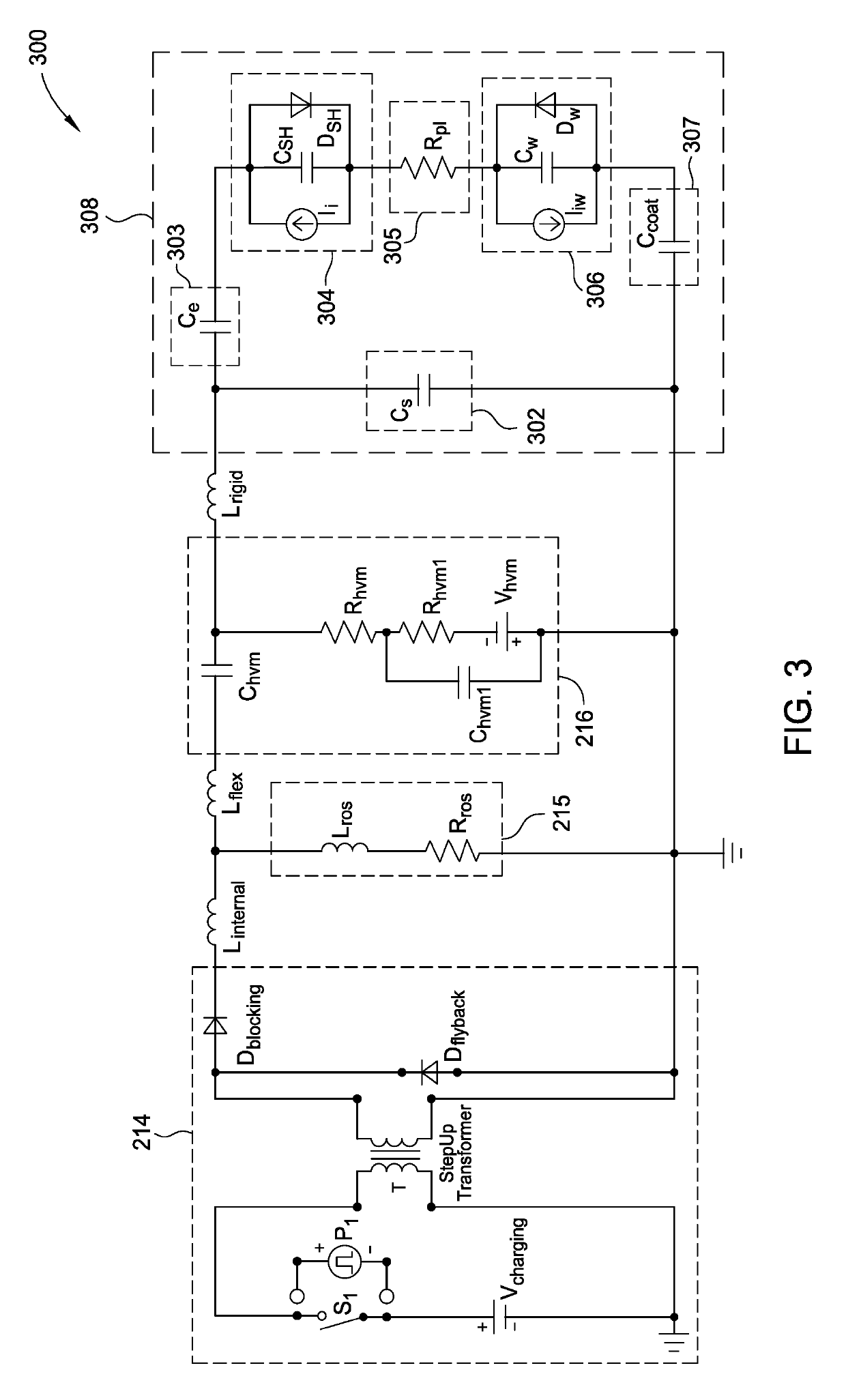 Method of controlling ion energy distribution using a pulse generator with a current-return output stage