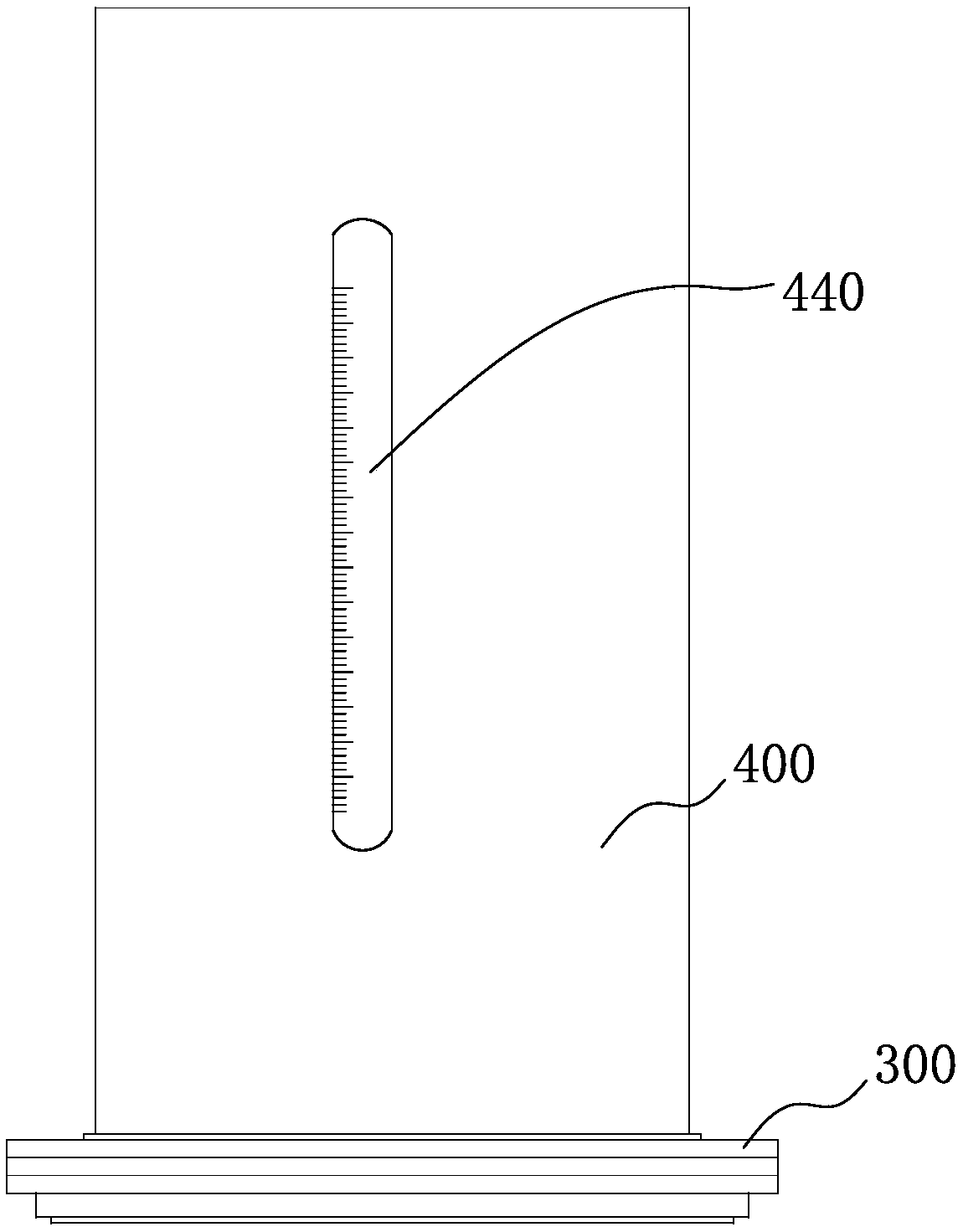 Asphalt pavement water permeability testing device and water permeability testing method