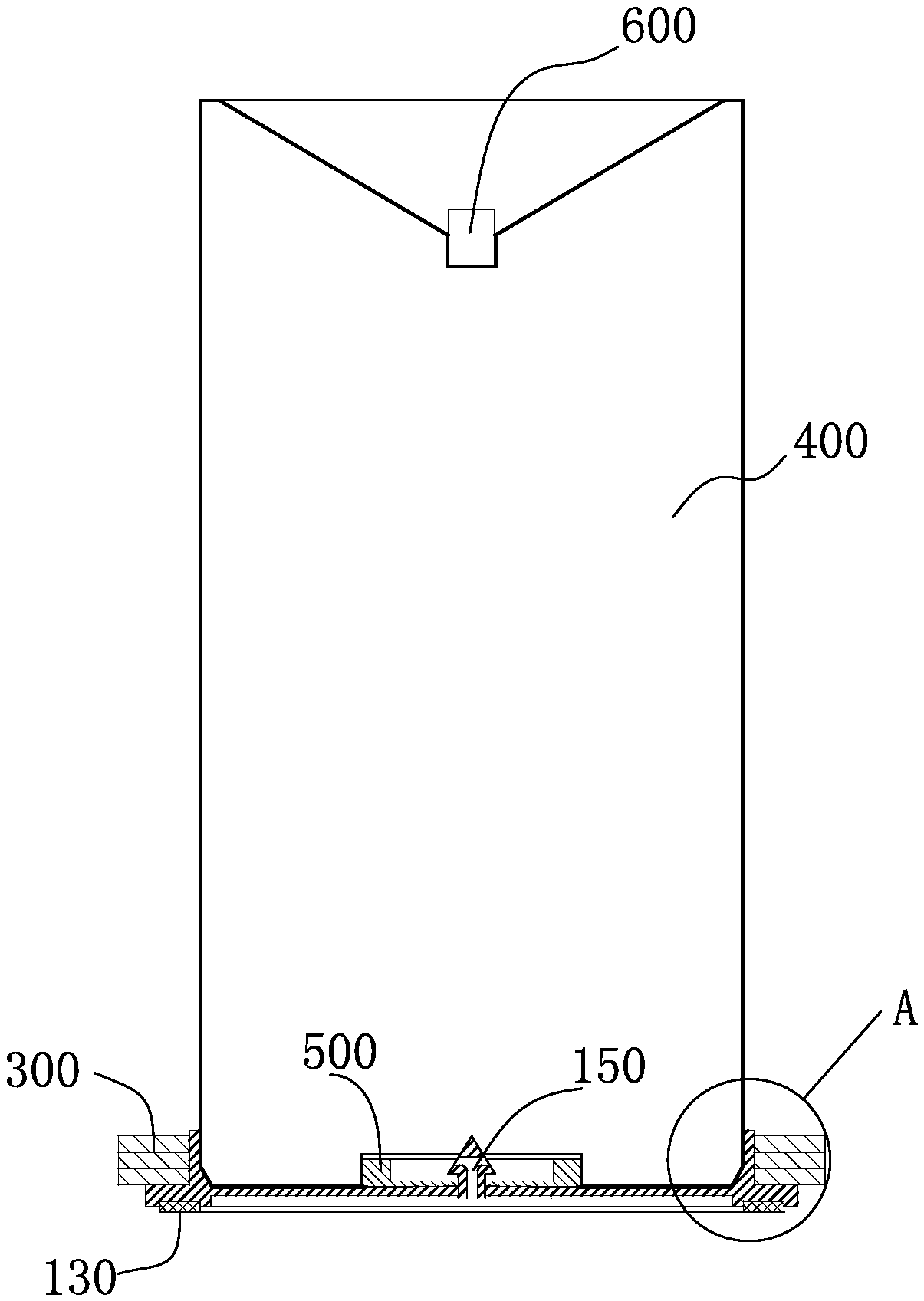 Asphalt pavement water permeability testing device and water permeability testing method