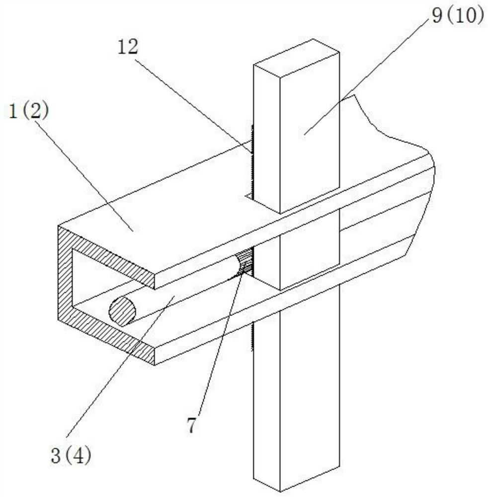 Vertebral body lifting and fixing device for anterior cervical surgery