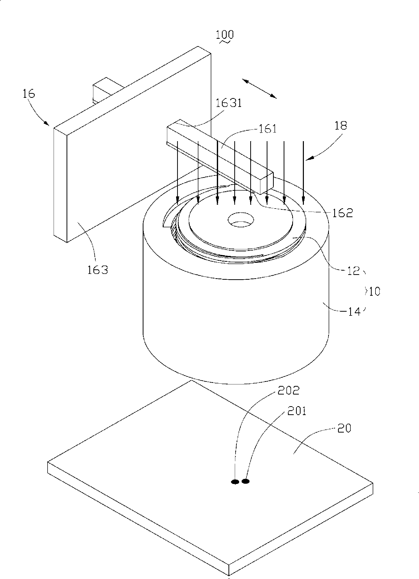 System and method for testing concentricity of lens module