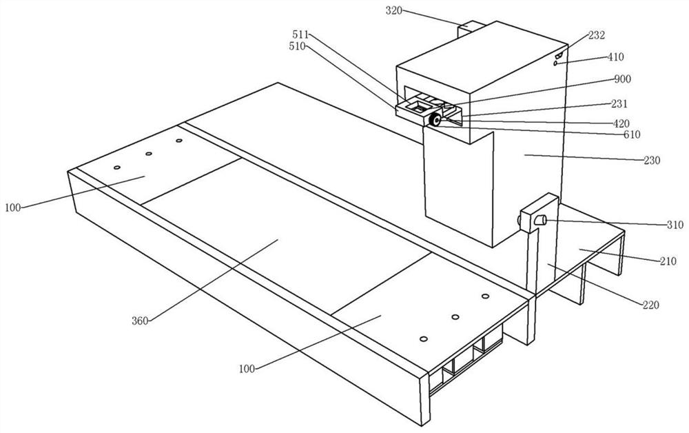 Intelligent road administration checkpoint device capable of automatically detecting vehicle overload