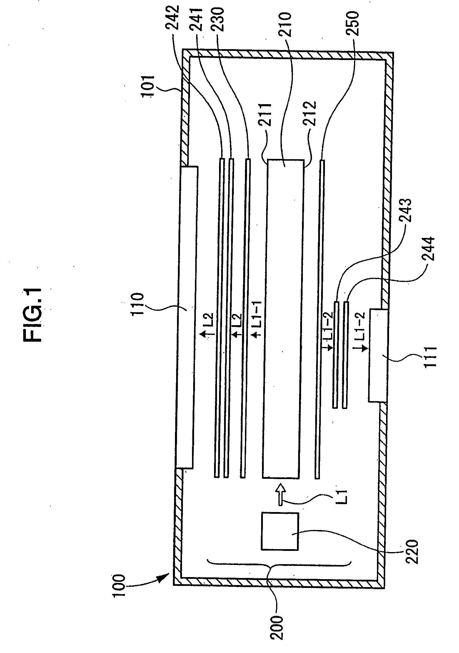 Illuminating device, and display device and portable electronic device having the same