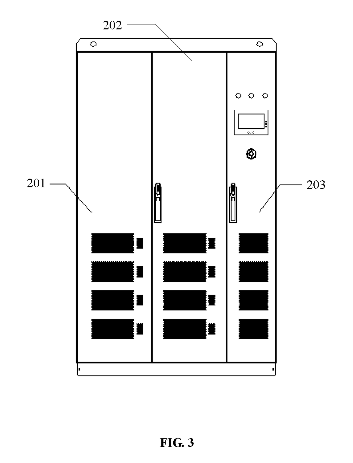 Photovoltaic energy storage device, cabinet and photovoltaic energy storage system