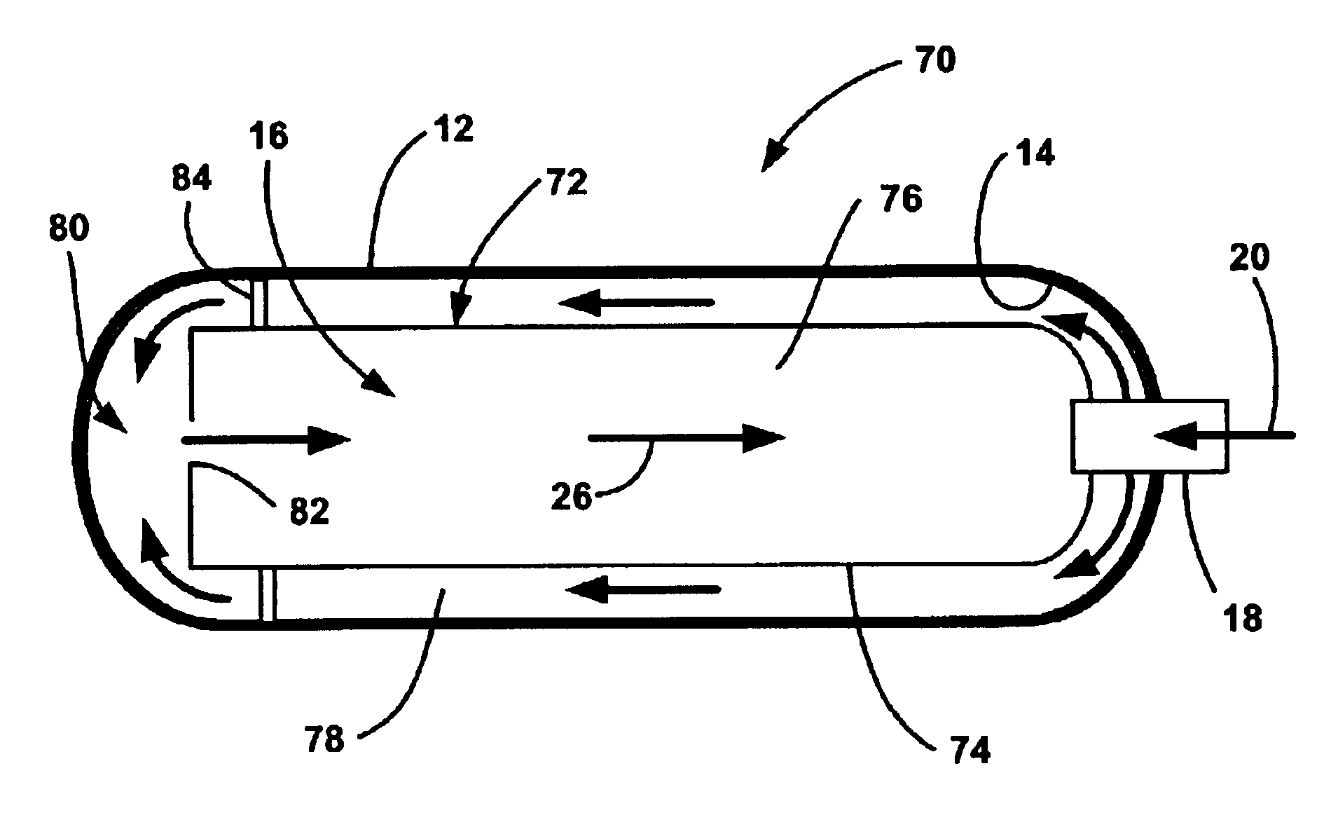 Device for overheat protection for a type 4 compressed gas container