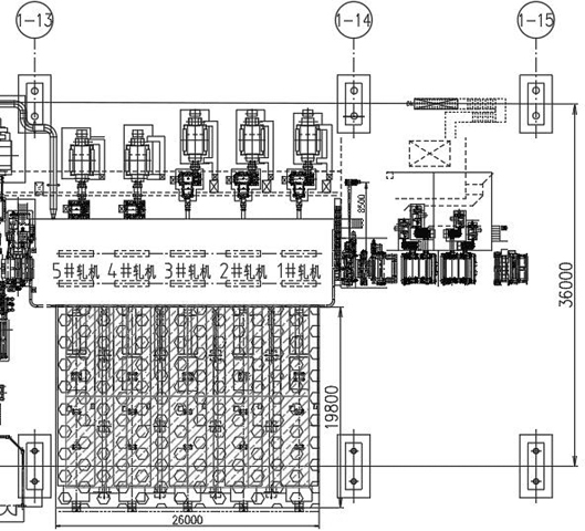 Method for dismounting rolling mill stand in limited space