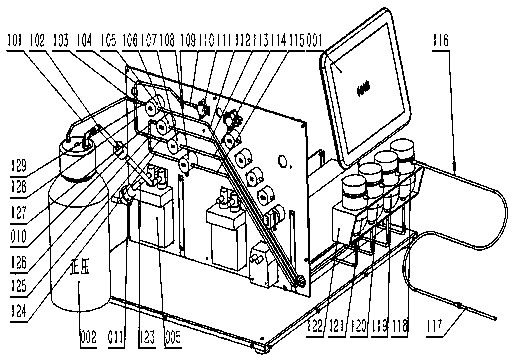 A gynecological therapeutic instrument