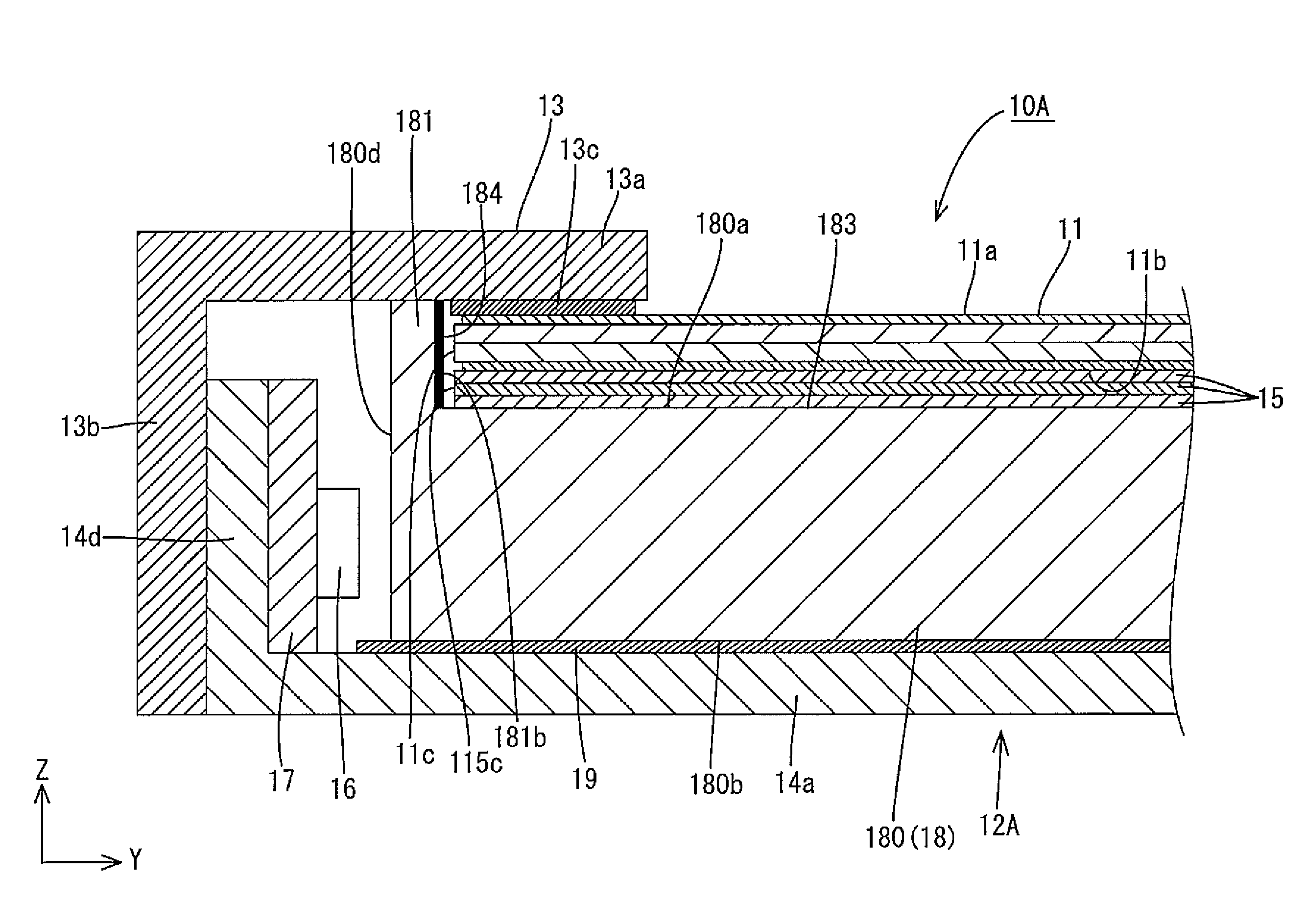 Display device and television device