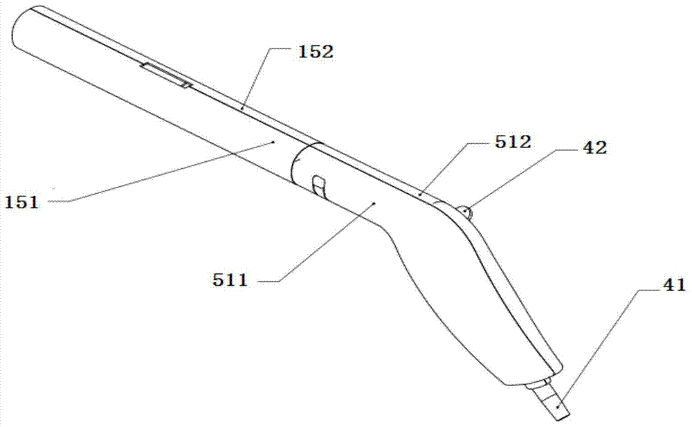 Method for setting elastic thread in a ligation device and elastic thread ligation device